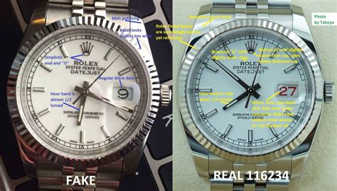 rolex datejust original vs fake